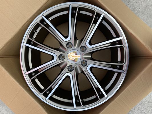 21 Inch Forged Alloy Wheels , 9.5J Rims For Porsche Fit Tire 275 35 ZR21